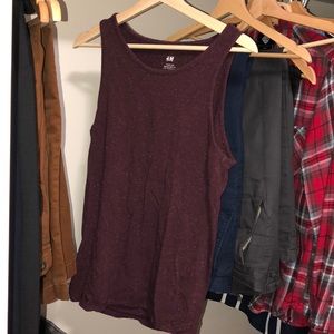 Maroon Tank Top